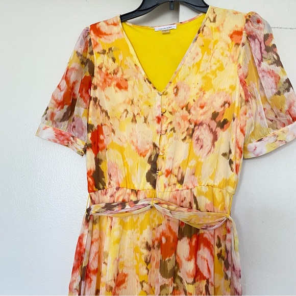 Calvin Klein Maxi dress. Size 2. Womens Floral Print Tea party Maxi Dress - Picture 12 of 14